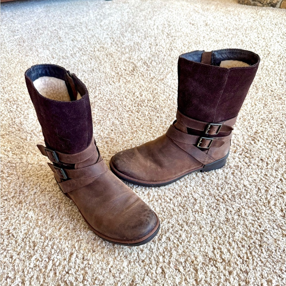 Ugg Brown Leather Boots